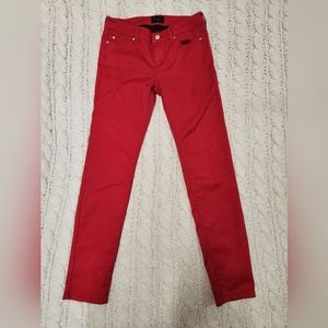 Celebrity Pink Red Skinny Jeans